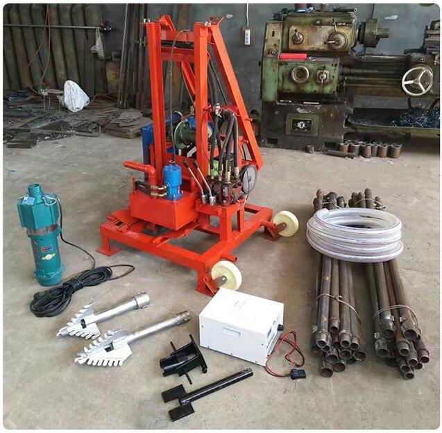 Sunmoy SHG260D Gasoine Engine Hydraulic Drilling Rig 3