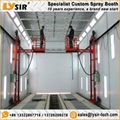 LYSIR Custom Spray Booths 3D Man Lift Spray Paint Booth For Sale 1