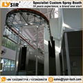 LYSIR Industrial Recirculating Paint Booth Customized Painting Spraying Booth 1