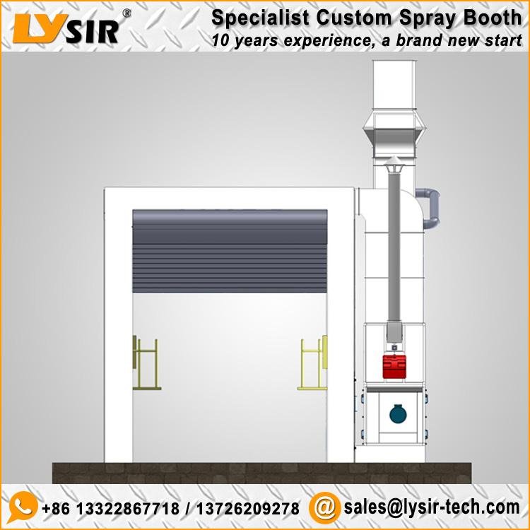 LYSIR Air Exhaust Boxes Baking Room Combined Bus Paint Booth