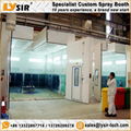 LYSIR Custom-made Industrial Spray Booth with Hoist Access 2