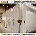 LYSIR Custom-made Industrial Spray Booth with Hoist Access 3