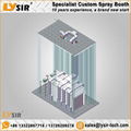 LYSIR Industrial Spray Paint Oven Europe Design Paint Drying Cabin For Aircraft 1