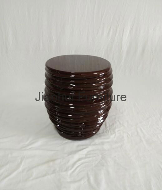 chocolate color fiberglass living room furniture special design babylon round st