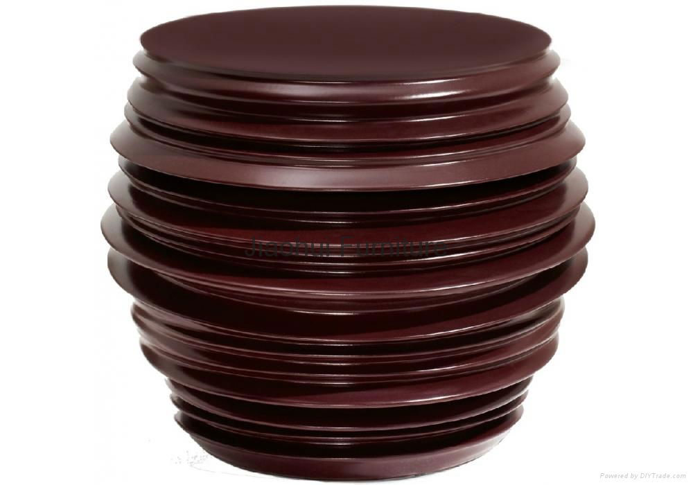 chocolate color fiberglass living room furniture special design babylon round st 2
