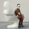 Modern Classical Relax Fabio Novembre Nemo Mask Human Face Style Chair by Driade 2