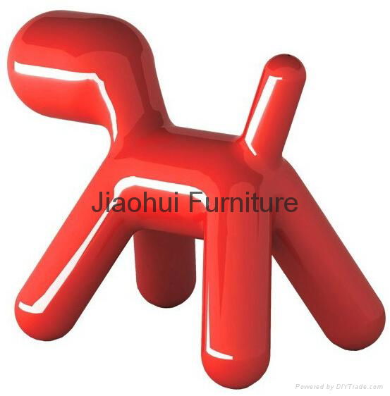 modern lovely chirlren furniture fiberglass magis puppy dog chair