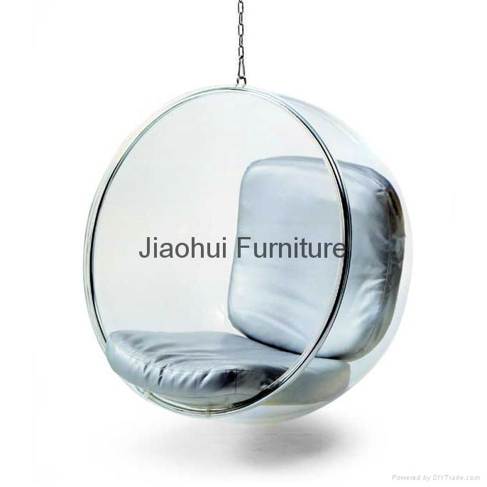 clear acrylic easy furniture ceiling transparent hanging bubble chair