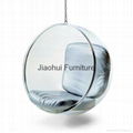 clear acrylic easy furniture ceiling transparent hanging bubble chair 1