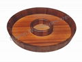 Acacia Wood Serving Tray 1