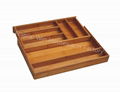 Bamboo Cutlery Tray 1