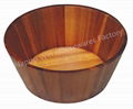 Acacia Wood Salad Bowl