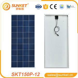 Factory Directly Selling Polycrystalline Silicon solar panel 150w  1