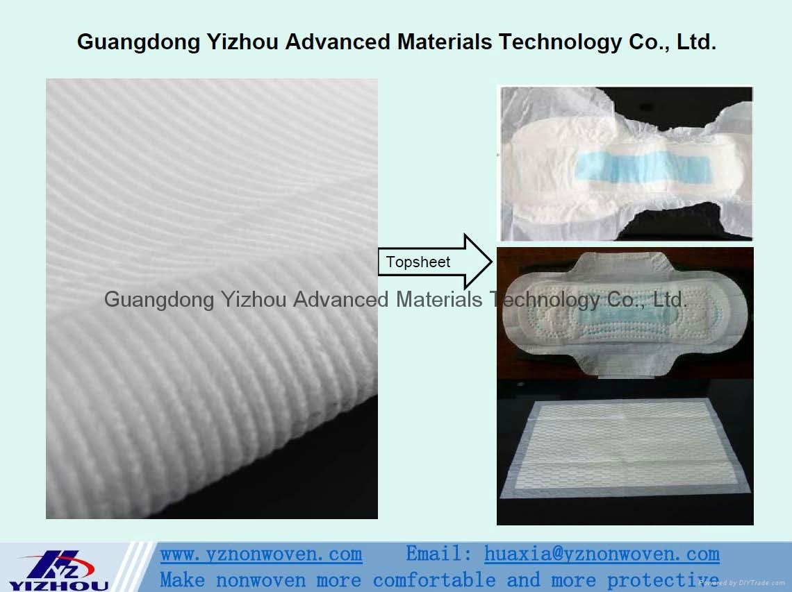 embossed hydrophilic pp spunbond nonwoven fabric for topsheet of baby diaper