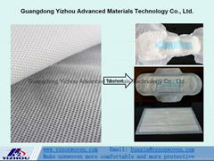 hydrophilic pp spunbond nonwoven fabric for topsheet of sanitary napkins