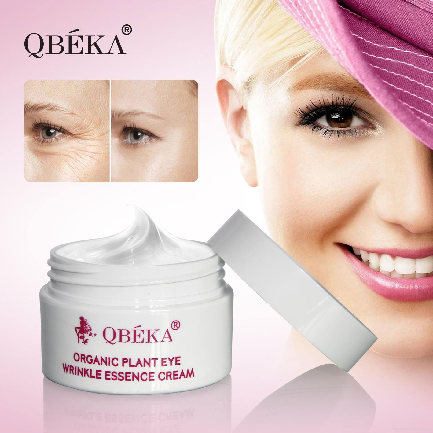 Natural Organic Plant Elasticity Whitening Eye Wrinkle Essence Cream