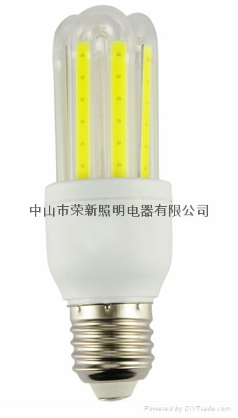 LED COB 3U 7W/9W/12W U型節能燈