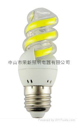 LED COB 3T 7W/9W Spiral Type Energy saving lamp