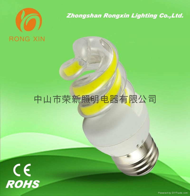 LED COB 3T 7W/9W 螺旋型節能燈 4