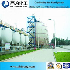 Refrigerant Gas Propane R290 for Cooling System