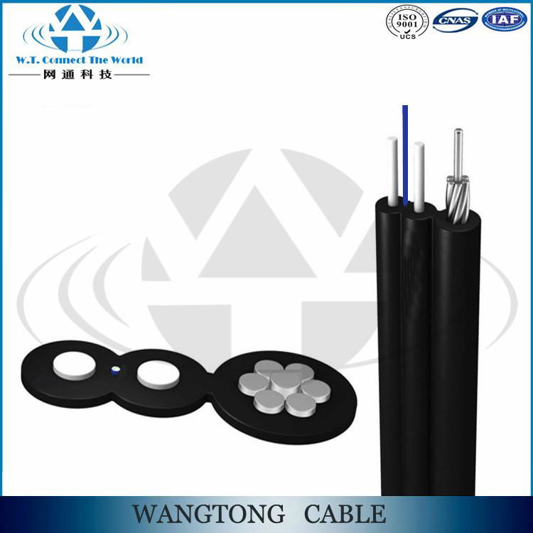 FTTH indoor cable two core singlemode/monomode or multimode cable GJXFH 3