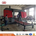 GZ42100 Big Cutting Capacity Hydrualic Power Horizontal Type Band Saw Machine 4