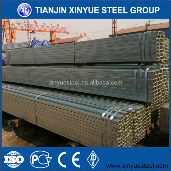 Pre-galvanized square tubes 3