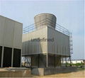 江苏低噪音工业型方形玻璃钢冷却塔 1