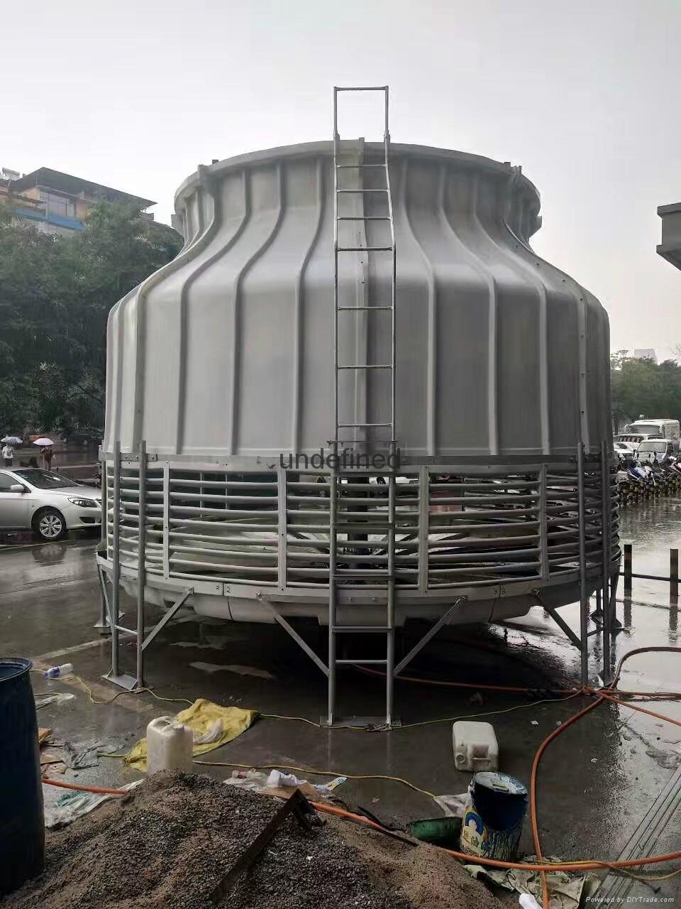 江蘇節能型低噪音圓形玻璃鋼冷卻塔 5