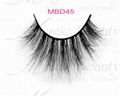 The 3D Cruelty-free Mink Lashes MBD45 from Magic Beauty Lashes 1