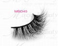 The 3D Cruelty-free Mink Lashes MBD45 from Magic Beauty Lashes 3