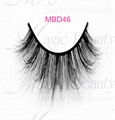 3D Mink Lashes MBD46 from Eyelash Manufacturer 1