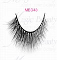 Cruelty-free Mink Lashes MBD48 OEM