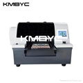 BYC168-A4 UV 6 channels digital uv led flatbed printer 1