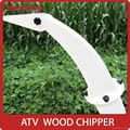 ATV Wood chipper machine with 13.5HP Gasoline engine 4