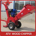 13.5HP Lincjohn ATV Wood chipper 1