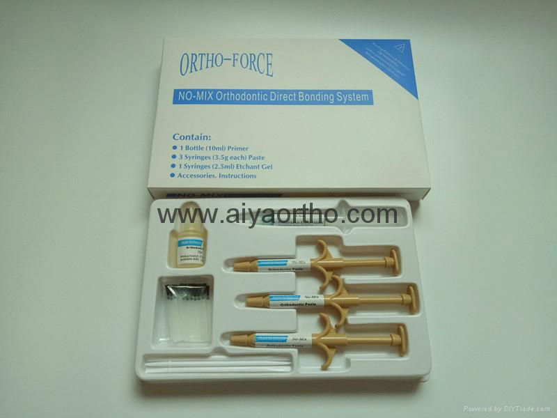 High quality Orthodontic brackets self cure adhesive bonding