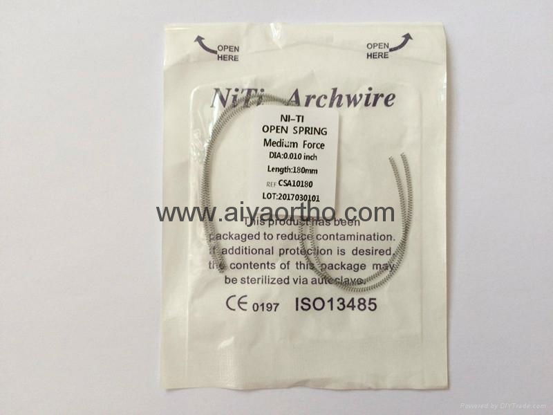 dental coil closed spring orthodontic 2