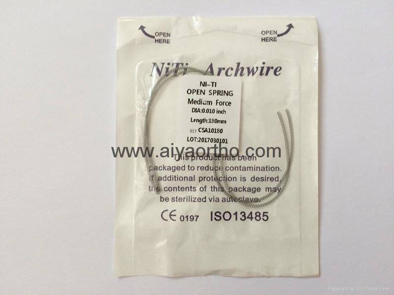 Orthodontic Niti Reverse Curve Arch Wire 4