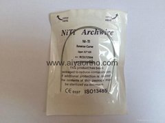 Orthodontic Niti Reverse Curve Arch Wire