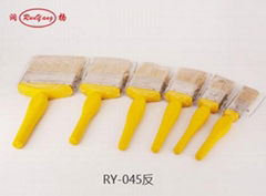 Wooden Handle Flat Paint Brush