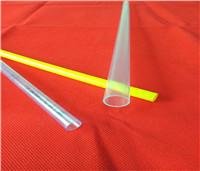 colored round plastic tube for storage