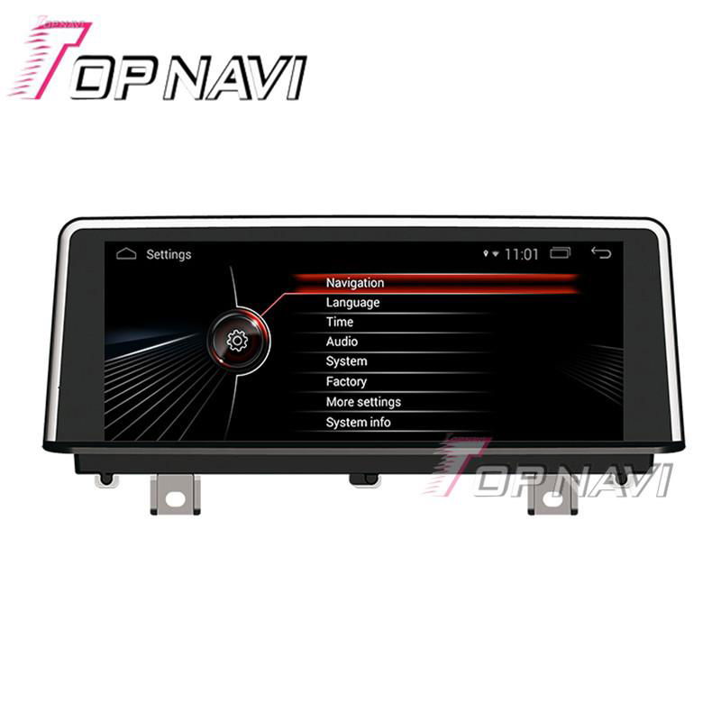 TOPNAVI 10.25‘’ Screen Android 4.4 Auto Audio Video Radio BMW(2011-2013) BT 1
