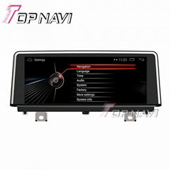 TOPNAVI 10.25‘’ Screen Android 4.4 Auto Audio Video Radio BMW(2011-2013) BT