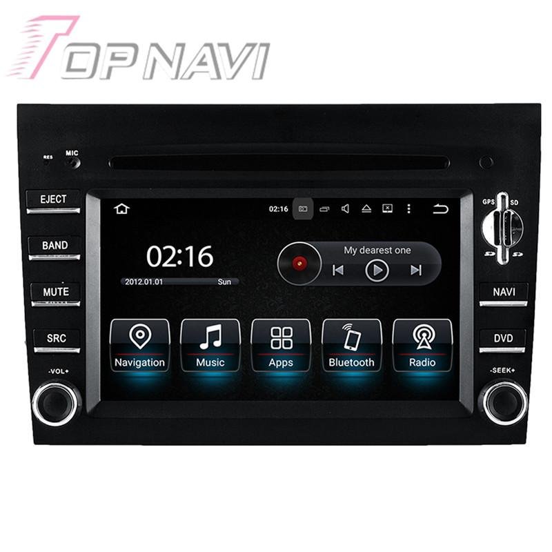 TOPNAVI 6.2'' Screen Android 7.1 Car Navigation GPS Stereo Porsche 2005-2012 3