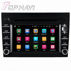 TOPNAVI 6.2'' Screen Android 7.1 Car Navigation GPS Stereo Porsche 2005-2012