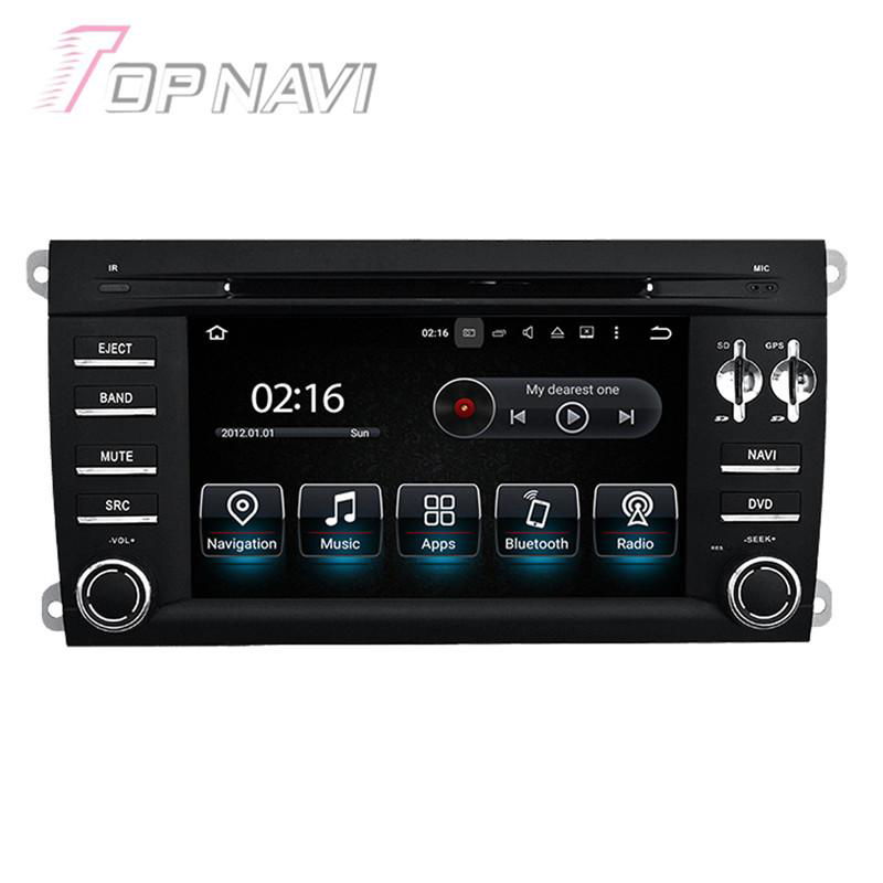 TOPNAVI 7.0'' Screen Android 7.1 Car Players PC Stereo Radio Porsche 2003-2010 3