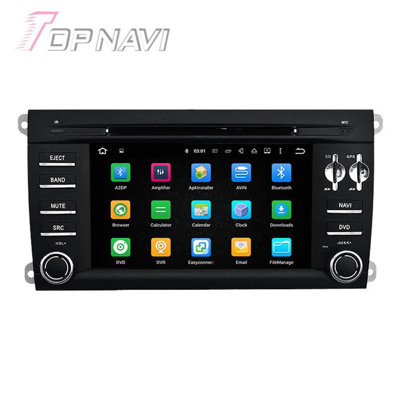 TOPNAVI 7.0'' Screen Android 7.1 Car Players PC Stereo Radio Porsche 2003-2010 2