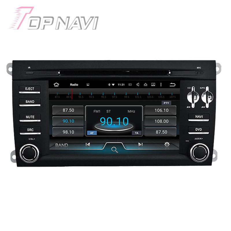 TOPNAVI 7.0'' Screen Android 7.1 Car Players PC Stereo Radio Porsche 2003-2010