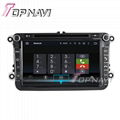 TOPNAVI 8.0'' Screen Android 7.1 Car Navigation GPS Stereo for VW universal 1